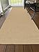 Ottomanson Rug Pad Non-Slip Rubberback Solid Design 3X7 Indoor Runner Rug, 2'6'' x 6'11