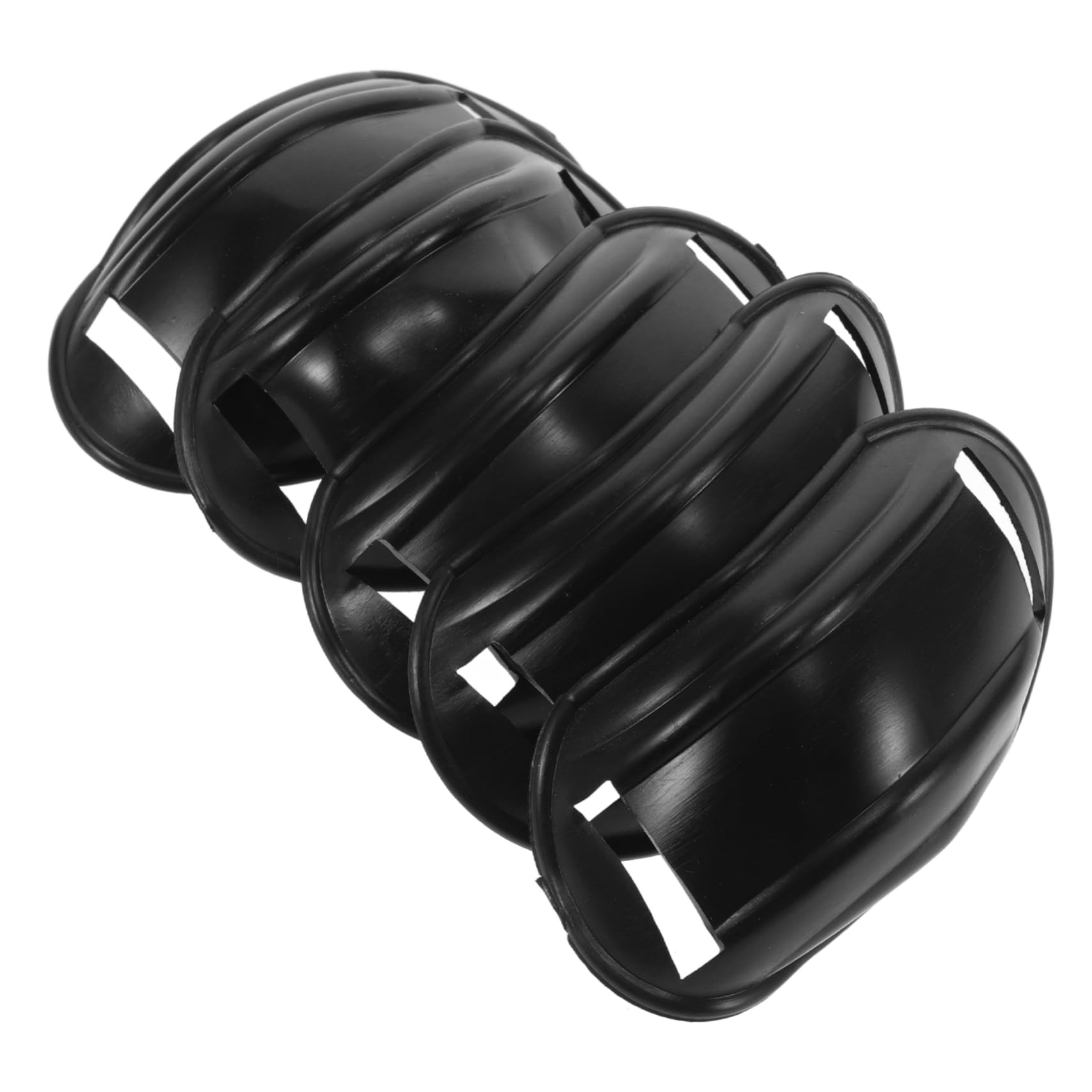 Garneck 5Pcs Chin Pads for Motorcycle and Electric Durable Chin Protector Guards for Skating Easy Installation Comfortable