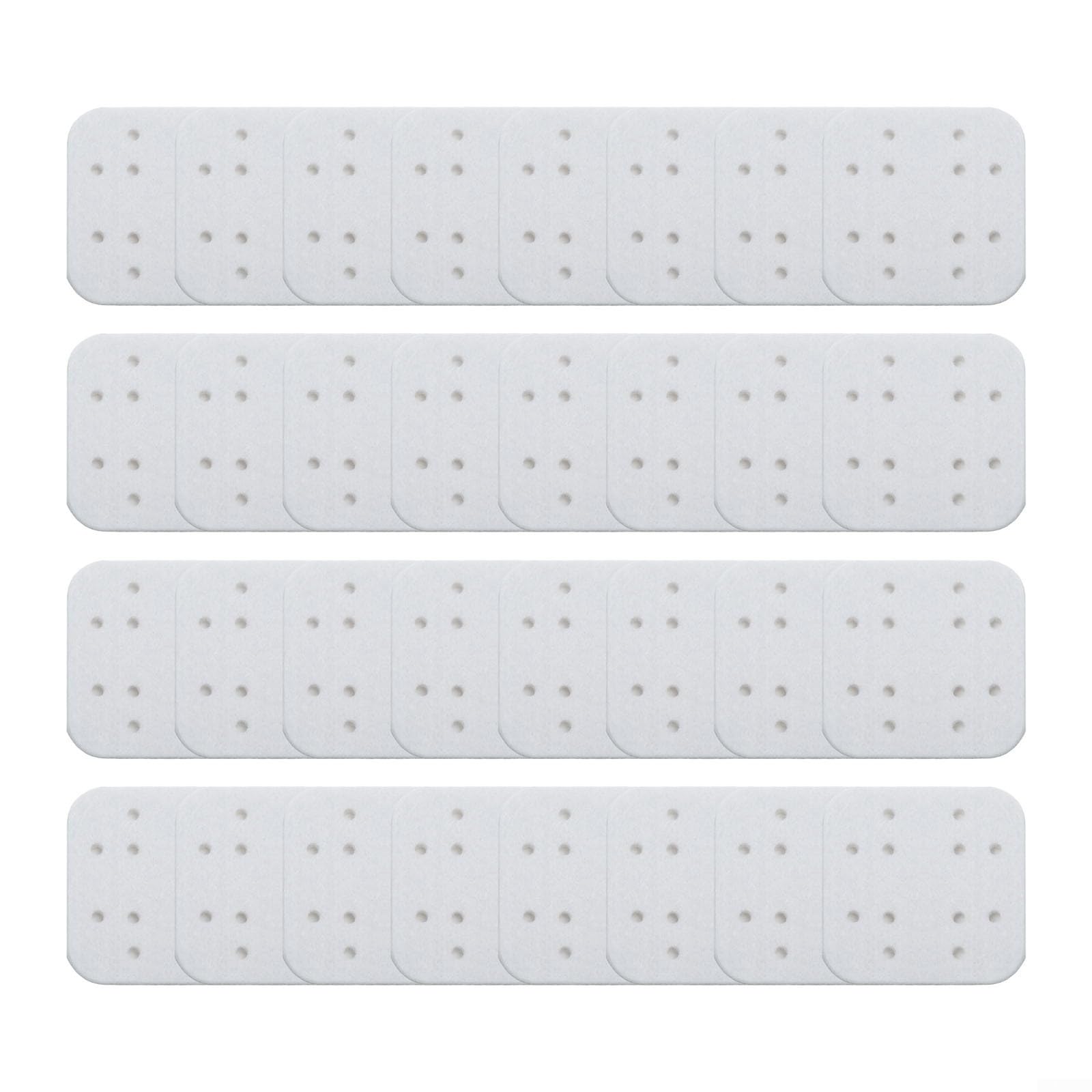 Humidifier Mineral Absorption Pads for Dreo HM713 & HM713S Models - Reduces Limescale, Enhances Efficiency, Safe PP Cotton Material, 16/32 Pack, White(32 PACK)