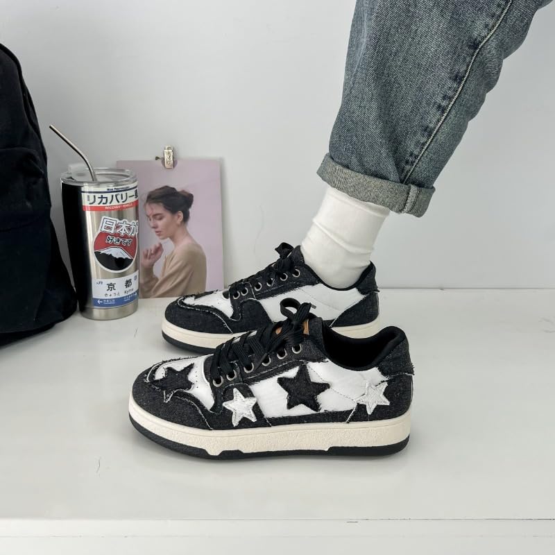 JXpxbao Retro Sneaker Damen Schuhe Skateboardschuhe Laufschuhe Turnschuhe Mit Luftpolster Walkingschuhe Skateboardschuhe Sportschuhe