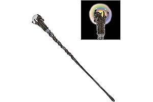 amscan Light Up Wizard Staff Costume Accessory, Adults and Teens 56 1/2"