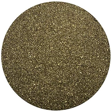 Gold colored sand vase filler for wedding unity ceremonies