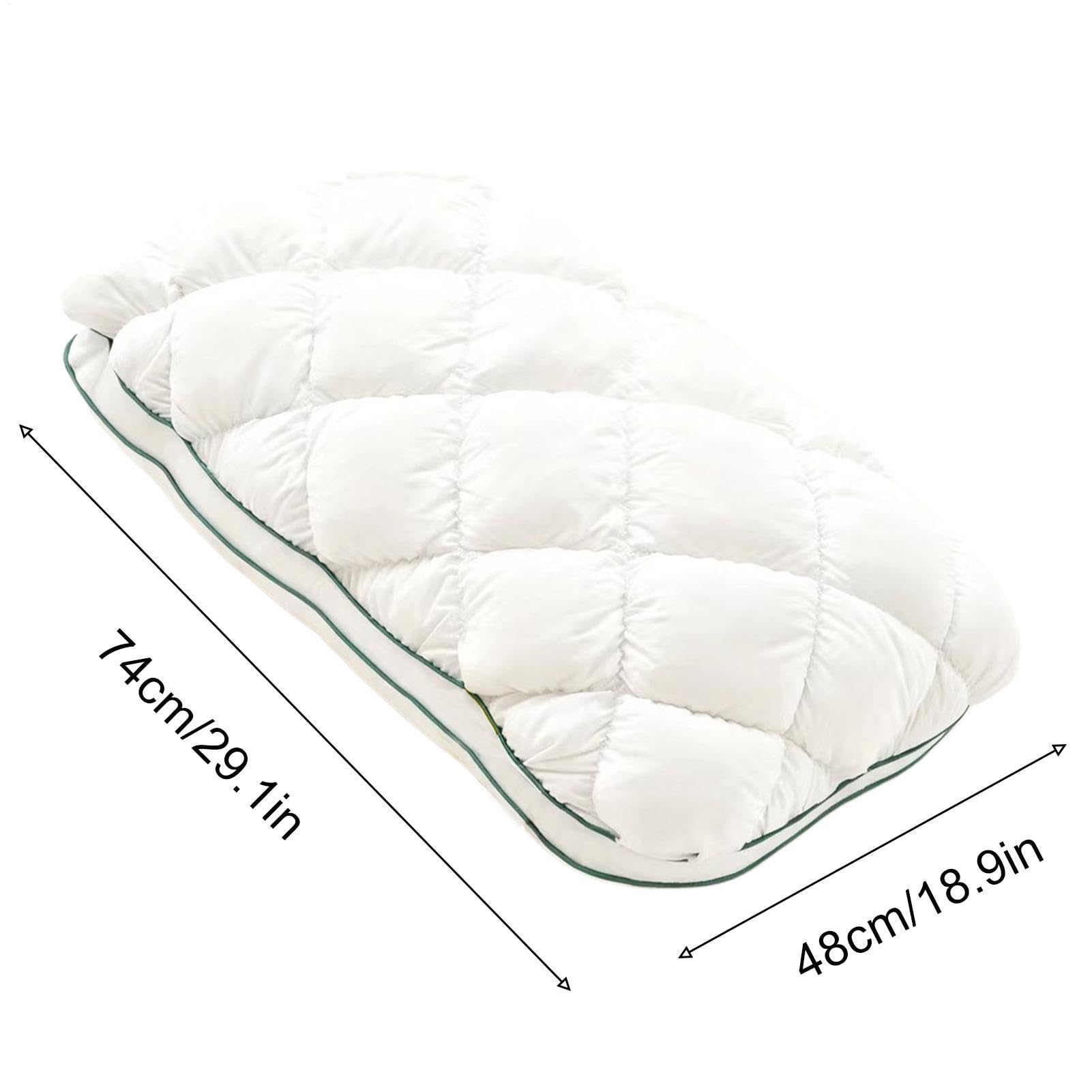 Cuscini Morbidi Per Cuscino Morbido Sagomato Soffice A Forma Di Pane | Guanciale per il Sonno Ideale per l'Abitazione Camera da College 'Hotel Dormitorio Donne e Uomini
