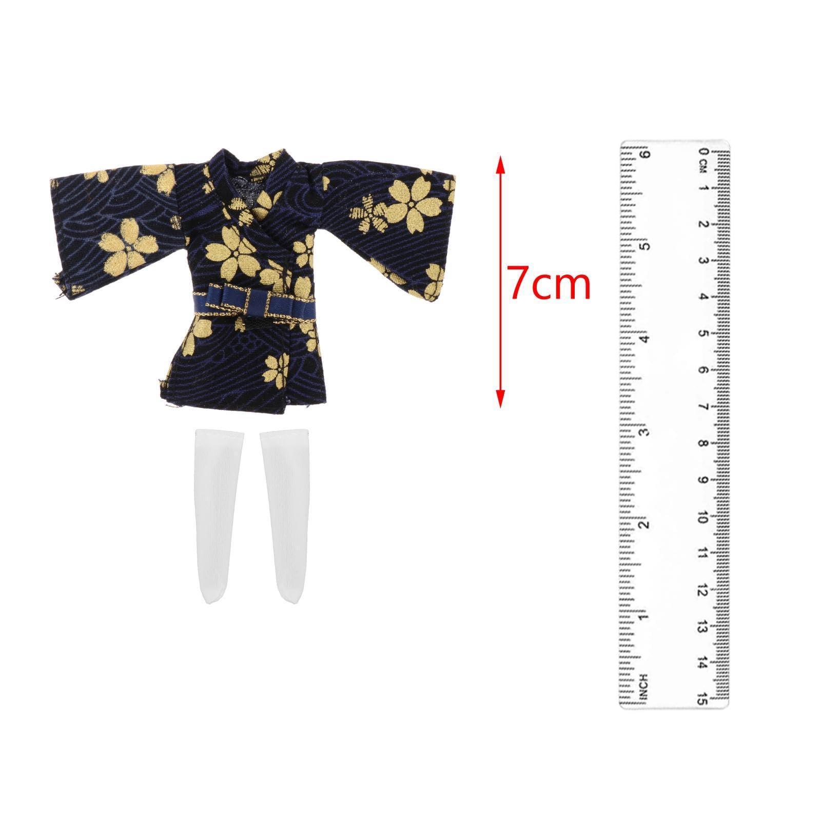 Vestiti per in 1/12, Costume Cosplay per Bambola da 6 Pollici, Blu