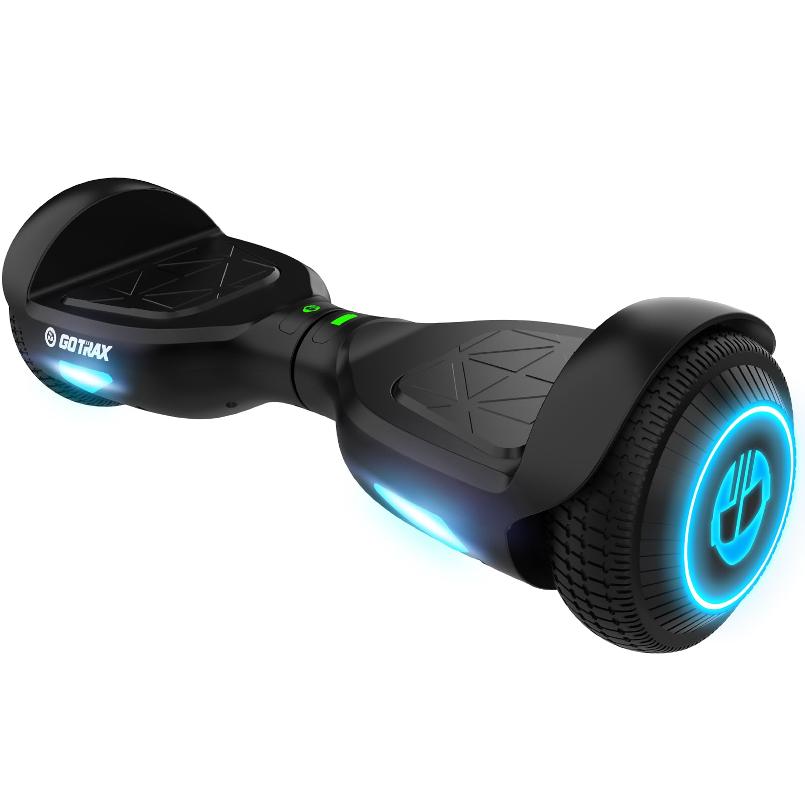 GOTRAX ホバーボード 青色 LEDライト付き Gotrax Edge Hoverboard with 6.5