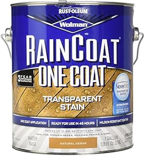 ZINSSER 288337 Wood Sealer, Natural Cedar, 128 Fl Oz