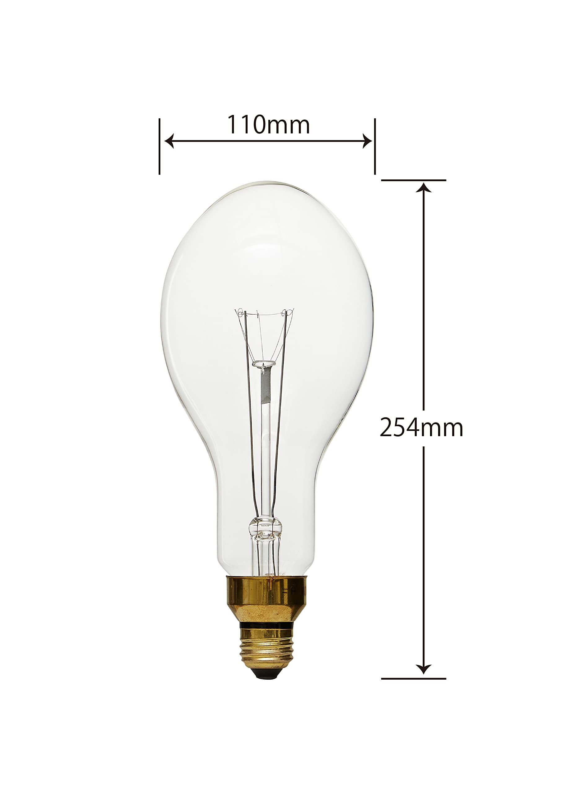 Amazon | 舶用電球(Hakuyo Denkyu) インテリア用電球 大型白熱電球