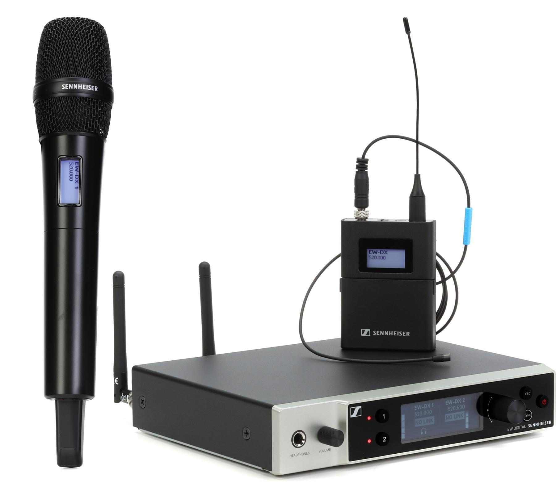 Amazon.com: Sennheiser Pro Audio EW-DX MKE 2/835-S Digital