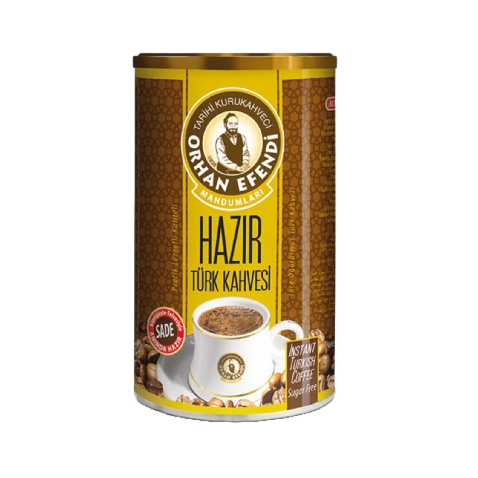 Altıncezve Orhan Efendi Hazır Türk Kahvesi Sade Teneke 500 Gr