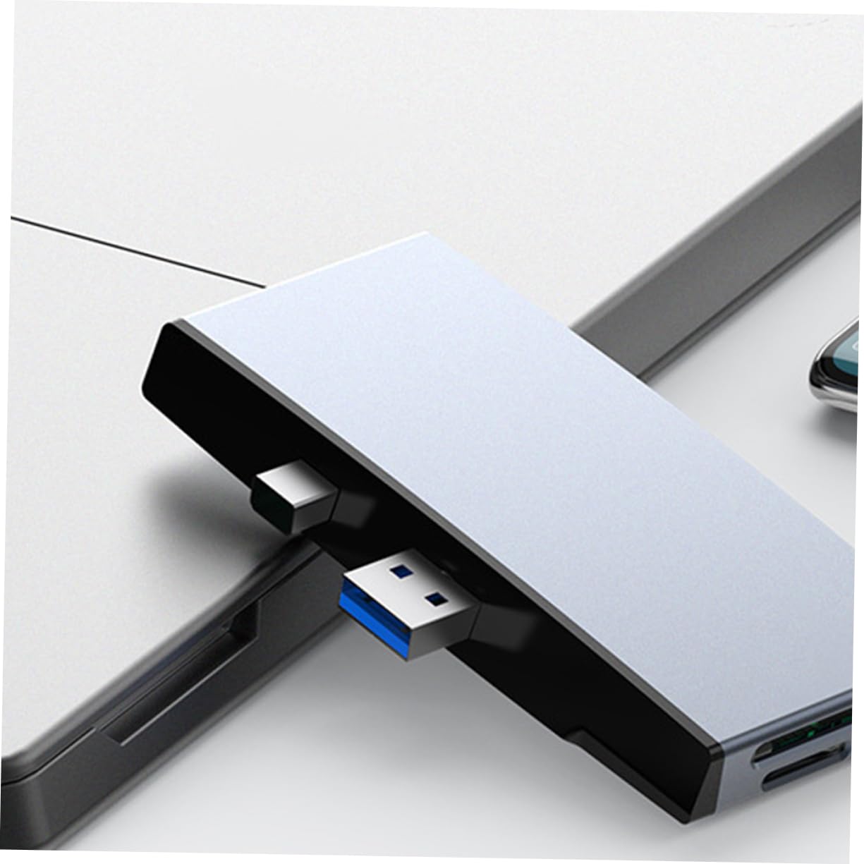 Lurrose Hub USB Dati Hub Supporto Portatile per Computer Portatile per Computer Accessori