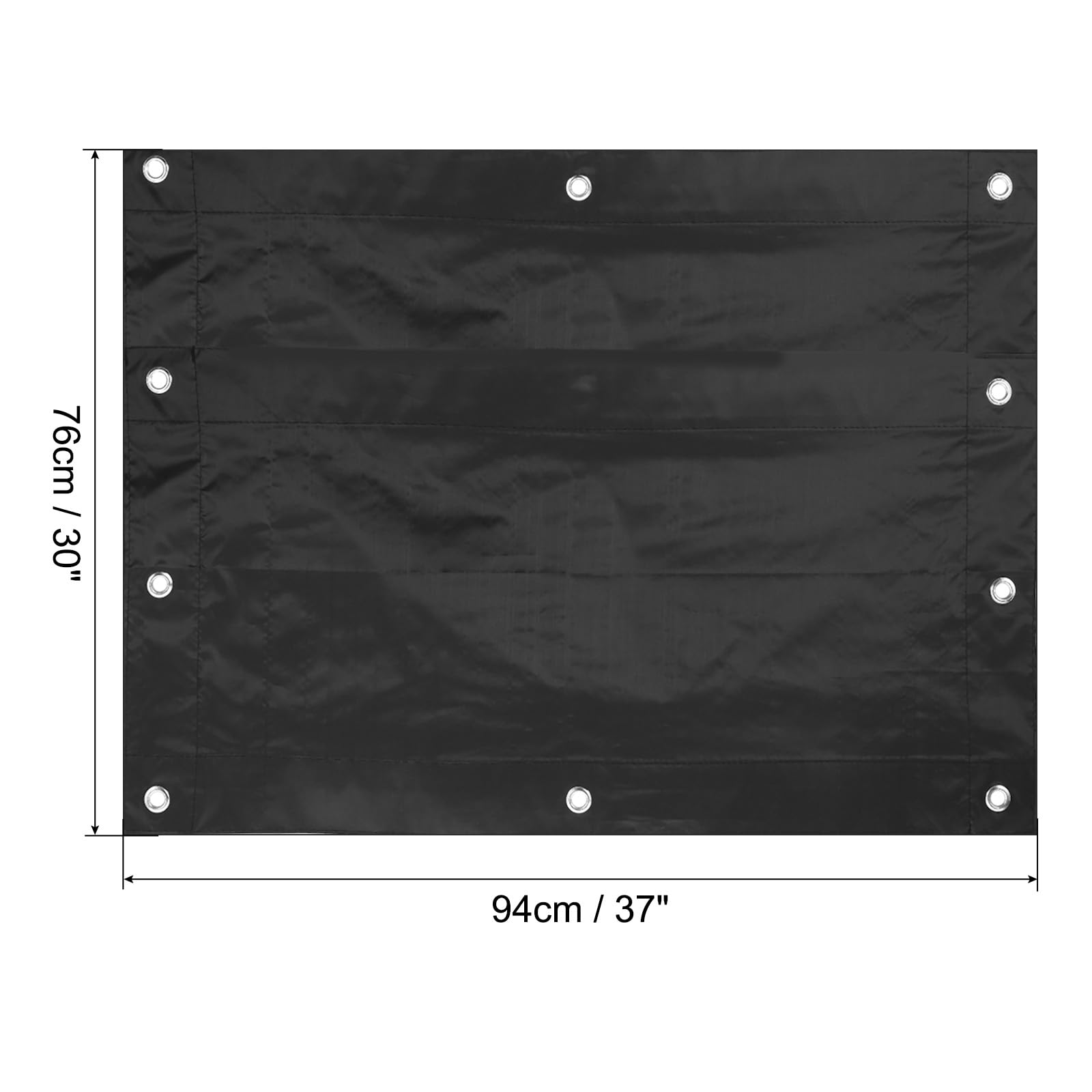 PATIKIL Nursery Blackout Curtain, 37" x 30" Blackout Blinds Temporary Room Darkening Shade with Suction Cups for Nursery Bedroom - Image 2