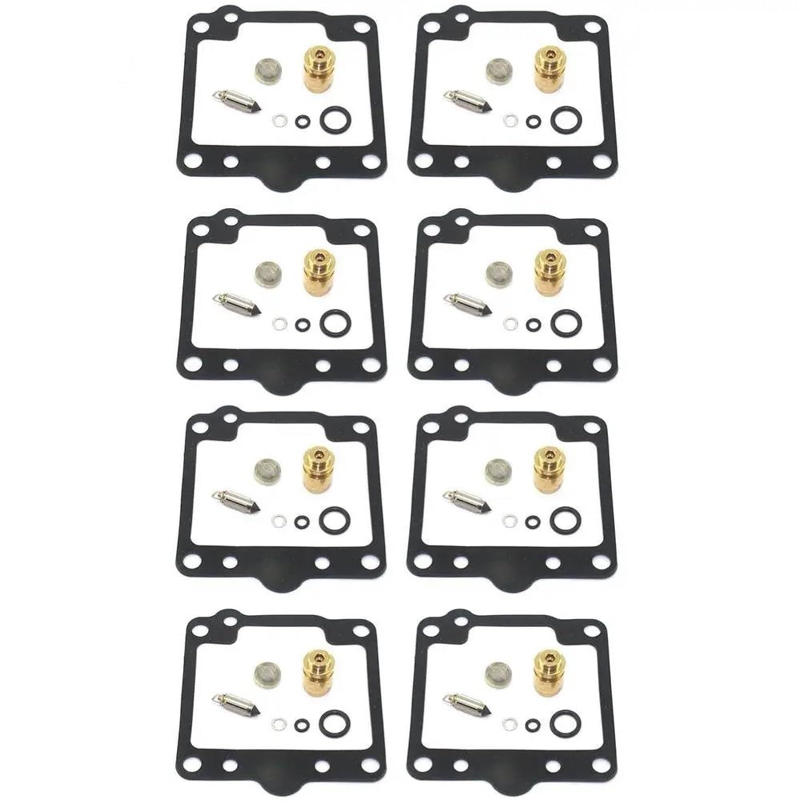 Kit De Reparación Carburador Motocicleta para Suzuki GN250 (1985-1999) Reconstrucción Válvula Aguja Flotante, Junta Repuestos Herramientas Riparazione Carburador(Conjunto 3)