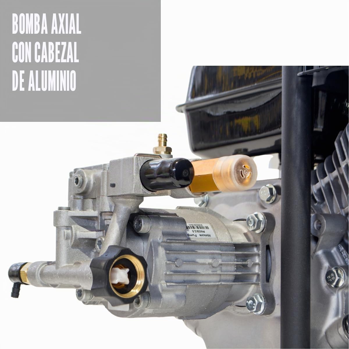 ✦ Hidrolimpiadora de Motor de Gasolina 3000 PSI ✦ 196cc con Potencia de Alta presión Jet Hidrolimpiadora Profesional W3000HG portátil Limpiadora para Autos y Patios