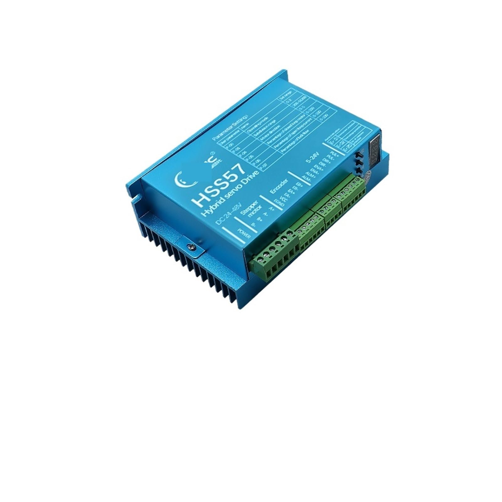 Sterownik serwomechanizmu Cyfrowy wyświetlacz AC20-80V lub DC 24-50V 0-200 kHz 6,0 A dla kontrolera silnika Nema23 Nema24 z zamkniętą pętlą