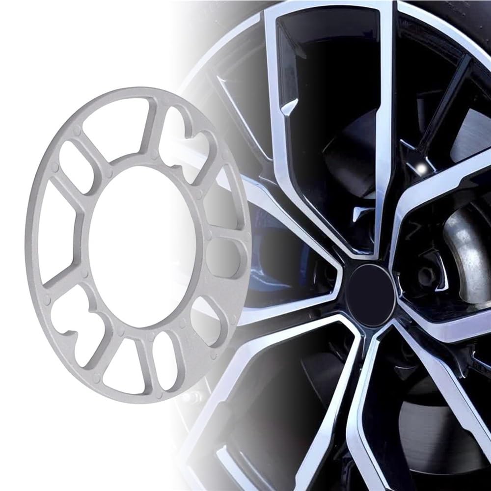 Entretoise Hubcentrique Entretoises De Roue Universelles En Aluminium, Pièces Plaque D'adaptation Centrées Sur Le Moyeu Pour Jantes Voiture, Diverses Options D'épaisseur
