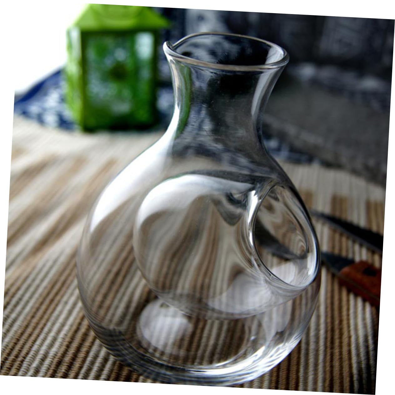 HOLIDYOYO Ice Wine Decanter Inflatable Drink Cooler Drink Chiller Wine Decanter Inflatable Coolers for Drinks Drink Decanter Whiskey Red Wine Decanter Glass Transparent