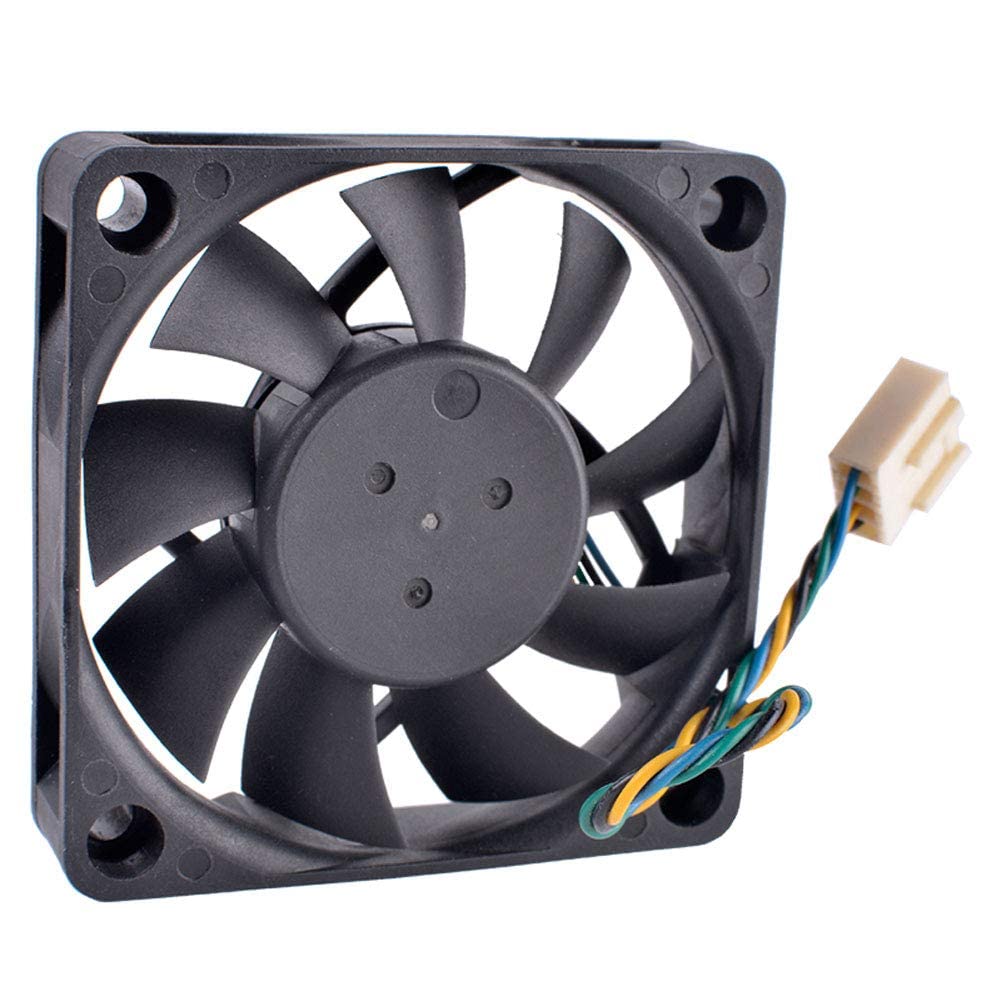 Ventilador De Refrigeración Para PC 6 Cm - 11 Aspas, Silencioso (22 DBA), 4 Pines/3 Pines, 12V, Ideal Para CPU O Gabinete