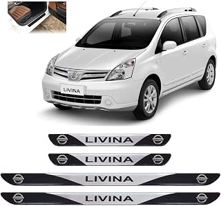 Soleira Porta Nissan Livina 2009 a 2014 Resinado Sr01116