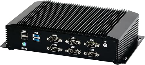 Miniatura 5 de HUNSN PC industrial, mini computadora sin ventilador, Windows 11 o Linux Ubuntu, 4G, WOL, compatible con Watchdog, I7 8550U 8560U 8560U 8569U, IM06,