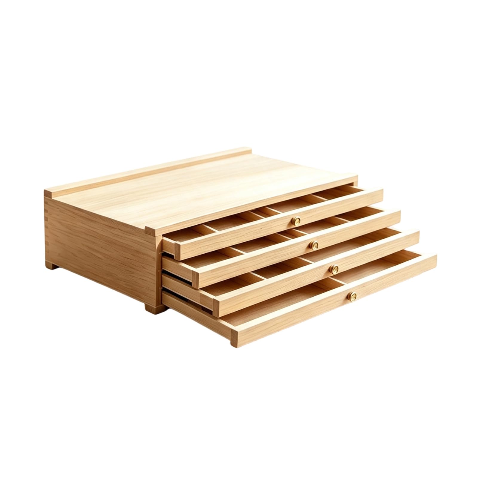 Contenitore con perficie periore |, Cassettiera in Legno per, Robusto, Scrivania, ambiente scolastico Scuola, Studenti, 4 Strati
