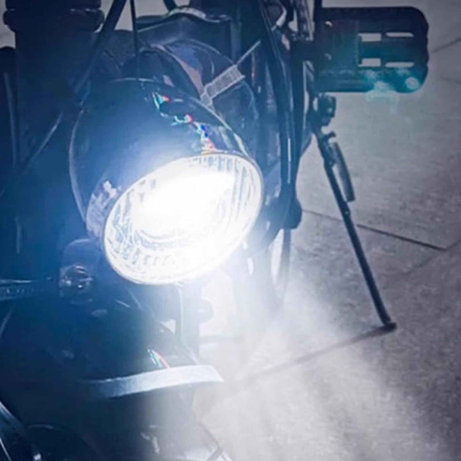Luce Per Bicicletta, Ricaricabile Tramite USB, Luci Bici Kit, Luci Bicicletta LED LED Bici Super Luminoso Faro Ricaricabile USB Con 3 Lampadine A Per Guida Notturna