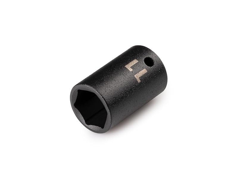 Soquete de Impacto TEKTON 1/4 pol. x 11 mm, Sextavado de 6 Pontos, SID02111