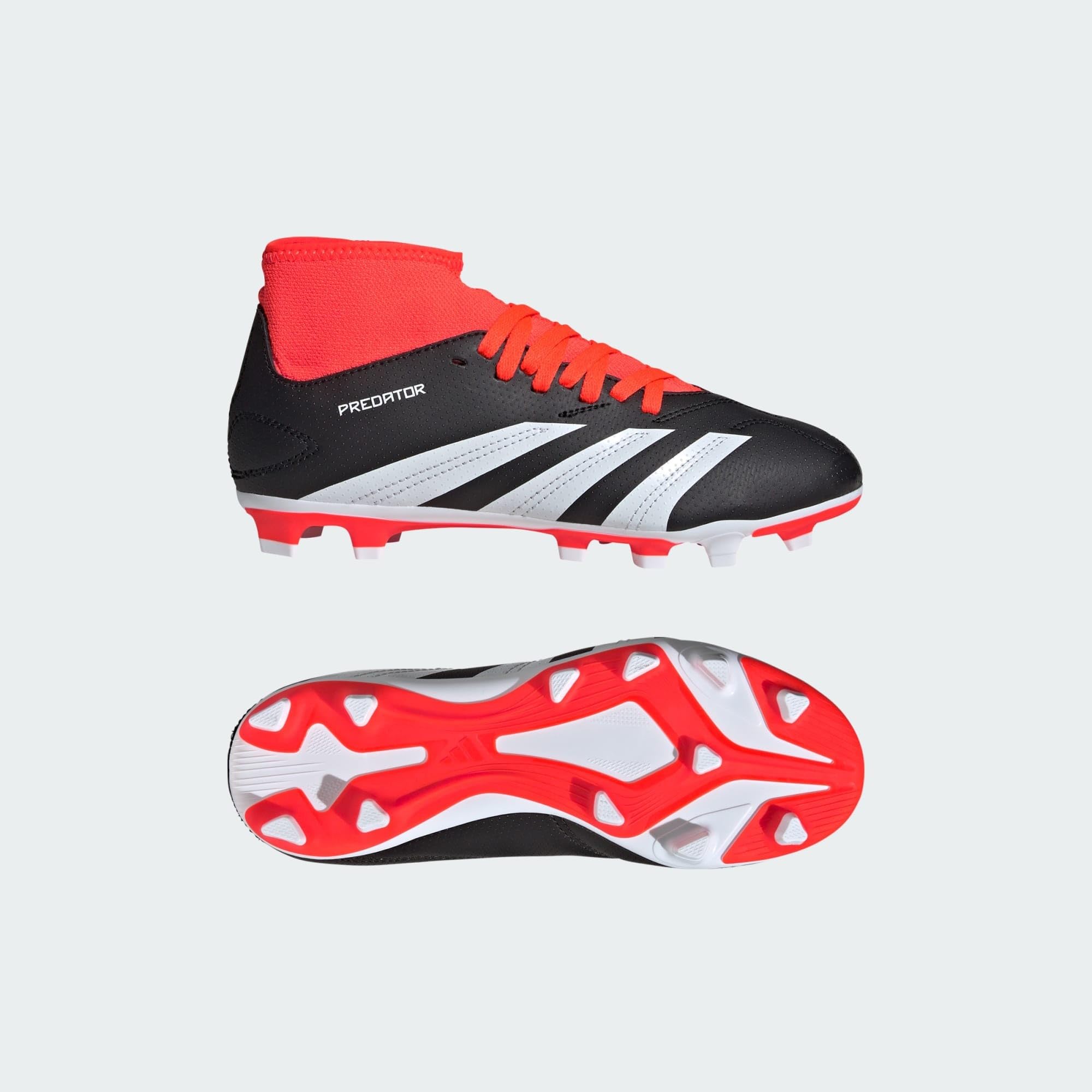 adidas Predator Club Sock FxG J, Zapatos de fútbol Unisex niños