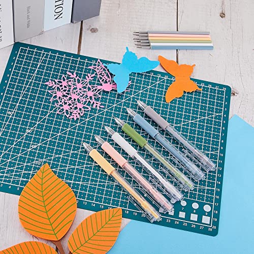 Lanties 6 Pieces Art Cutting Tools Knife Pen Craft Paper Cutter Pen Carving Tools for DIY Kit Scrapbooking Drawing and Crafting Utility Precision Paper Cutting Tool - Image 5