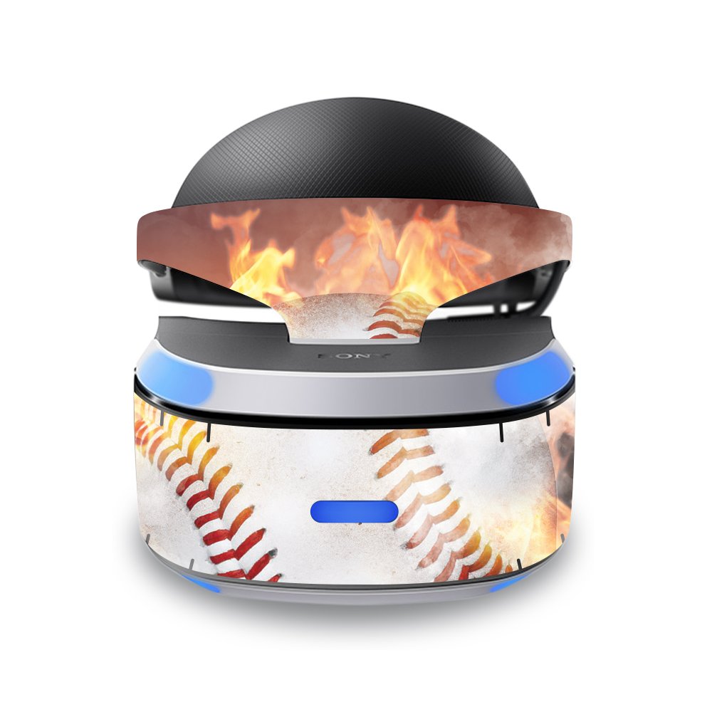 MightySkins Skin Compatible with Sony Playstation VR wrap Cover Sticker Skins Fastball