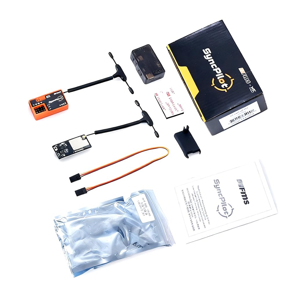 HeelAooRC FMS Syncpilot FPV Head Tracker Set for RC Plane Fixed Wing Boat Car Models