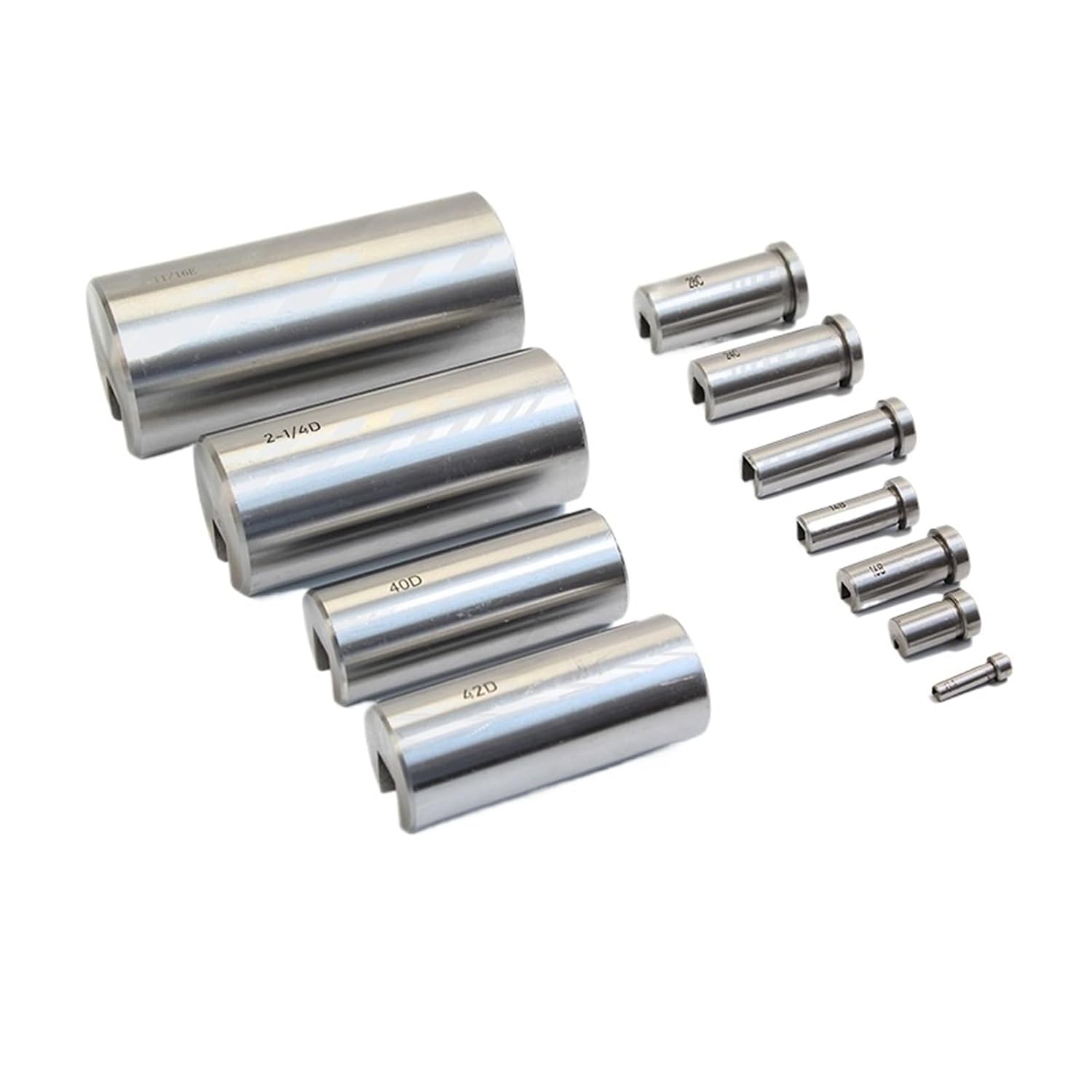 Push-Type Keyway Broach Guide Bushing, High Speed Steel Keyway Broach Bushing for CNC Router Metalworking for Metalworking, Lathe(1-15/16D)
