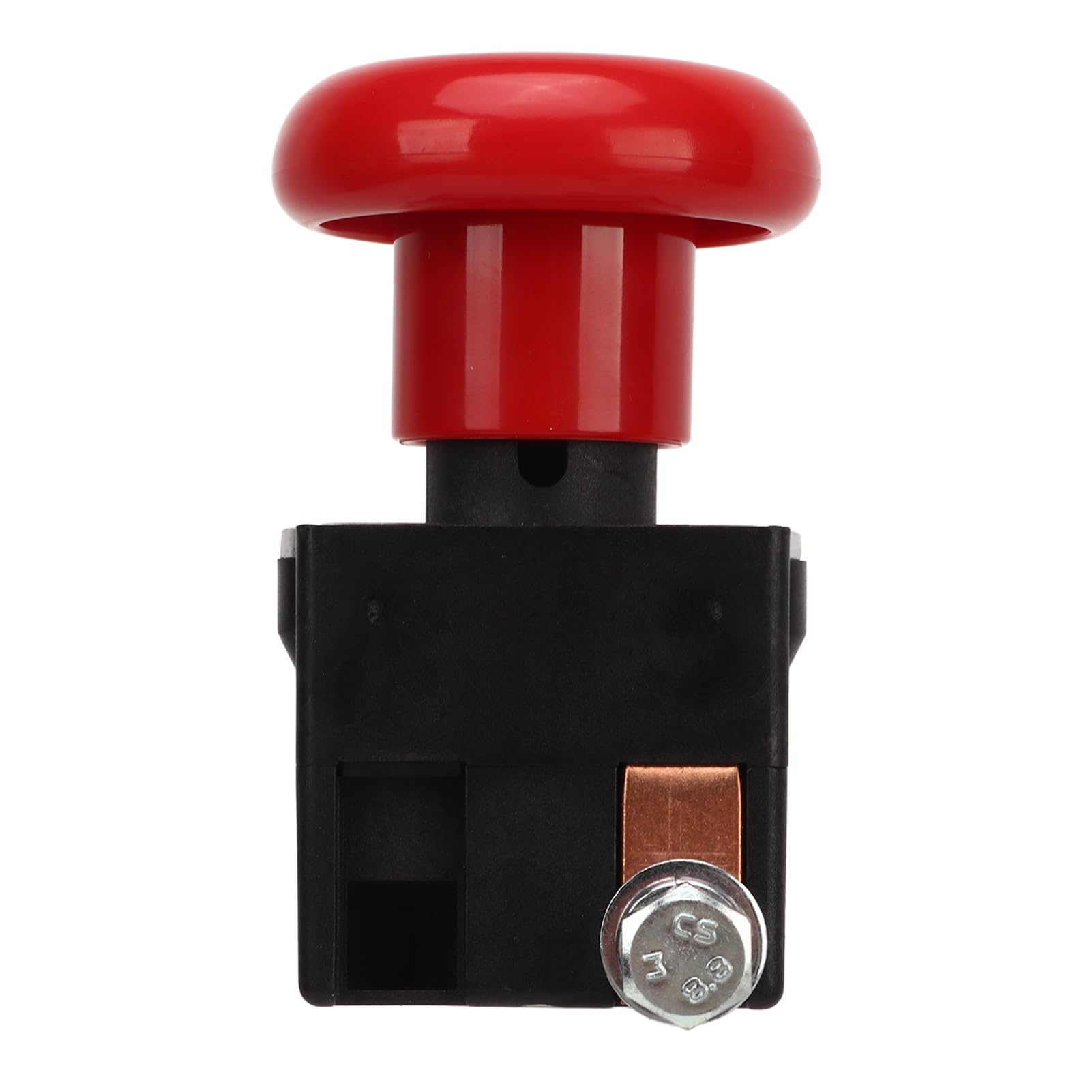 Interrupteur D'arrêt D'urgence 48V 125A en Alliage Métallique ED125 16 Interrupteur à Bouton-poussoir D'arrêt D'urgence adapté à la Plupart des Chariots élévateurs