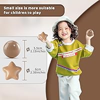 Vista 3 de Paquete de 100 pelotas para piscina de bolas - Bolas de plástico a prueba de aplastamiento y libres de BPA para carpa, casa de juegos, juguete