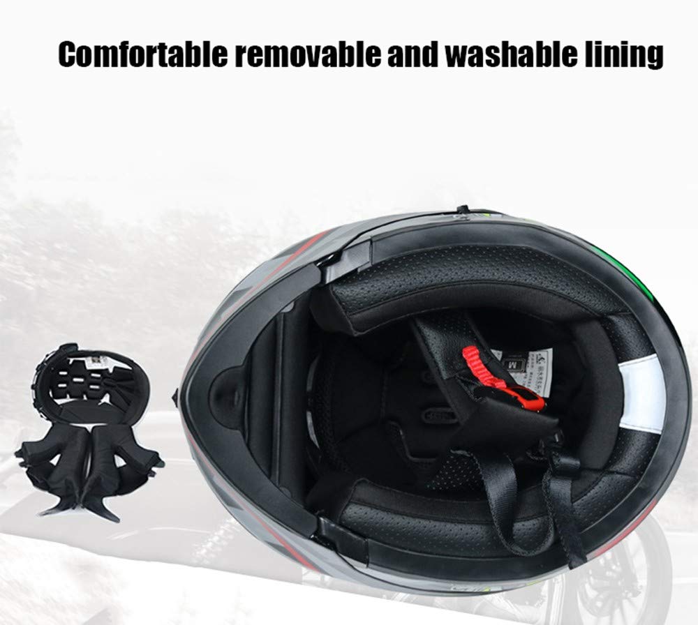 Modulaire Opklapbare Motorhelm, Dot/ece-goedgekeurde