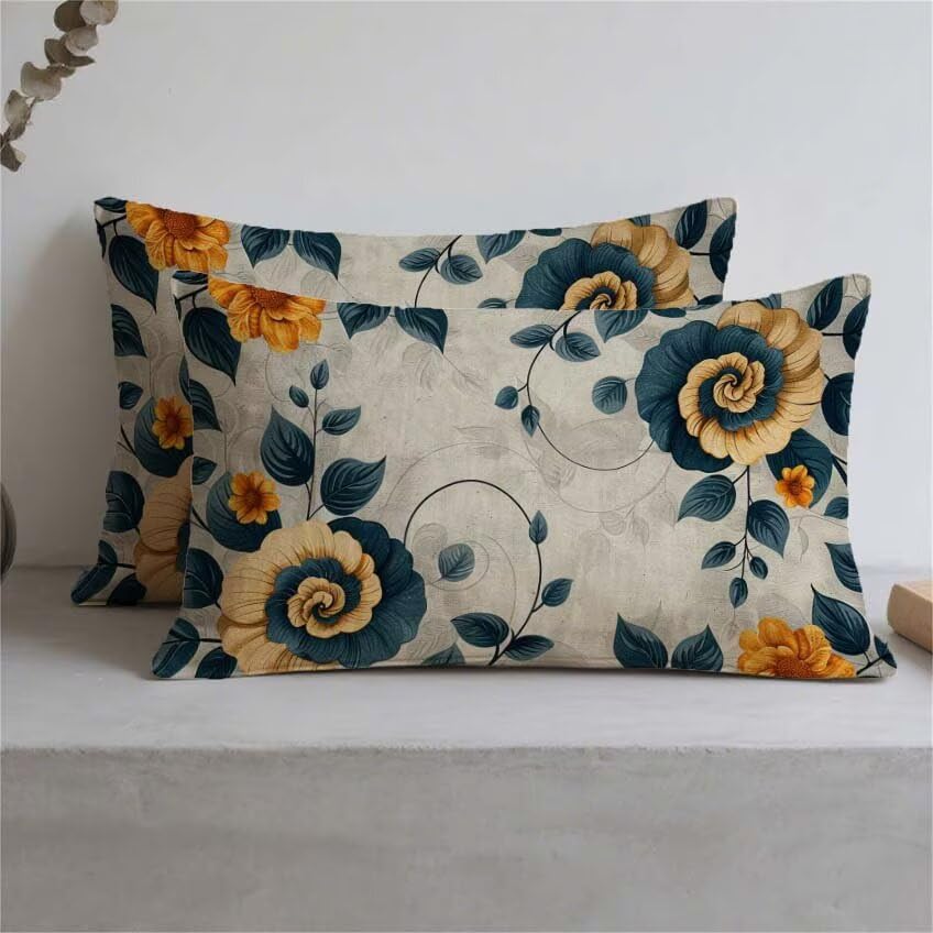 Housse coussin salon de jardin extérieur imperméable en lin - 3