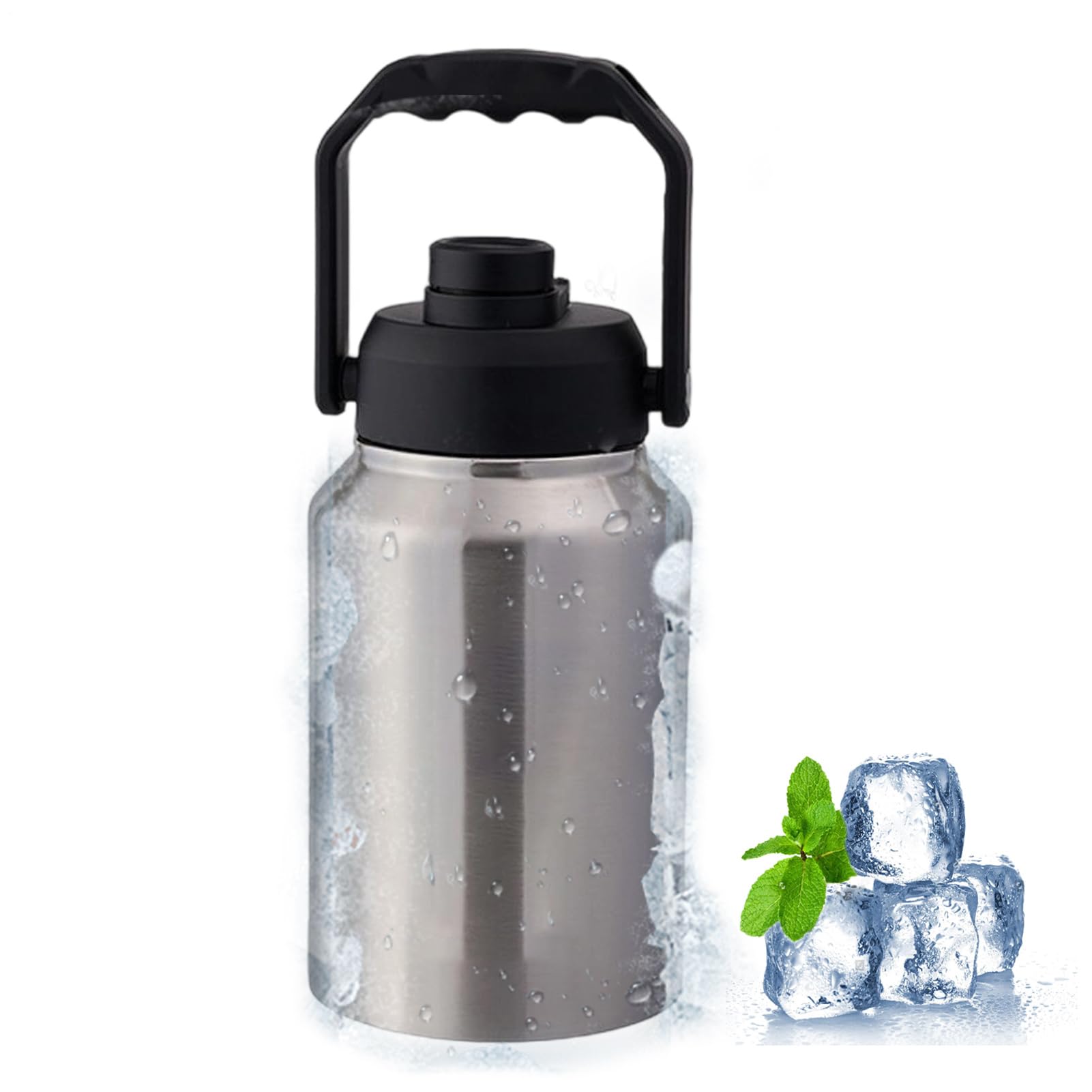 Cubo de 2 litros con asa para evitar derrames en la cocina y la piscina