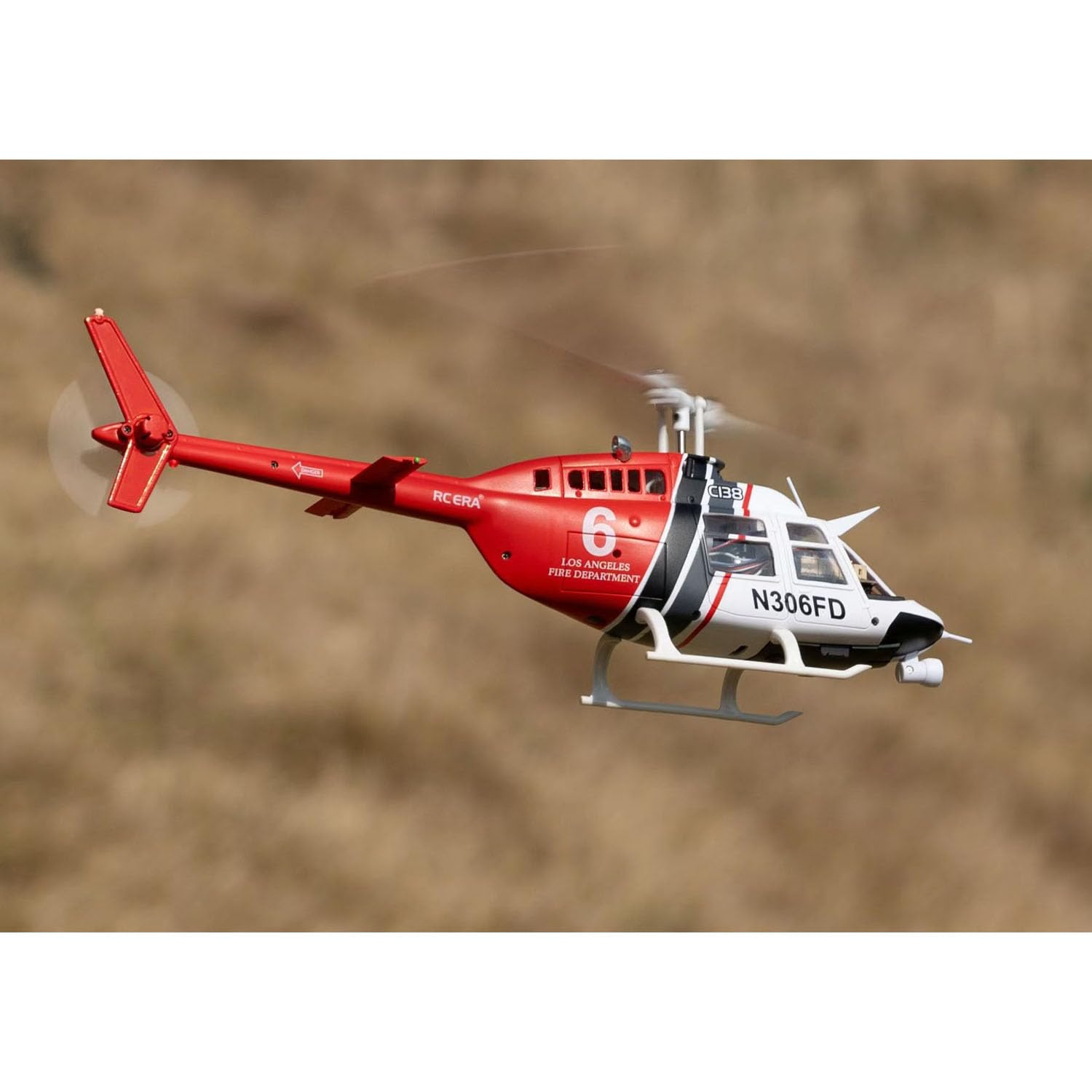 Nuovo C138 Rc Elicottero Bell206 Simulazione Modello 2.4G Telecomando Stunt Aircraft 6 Assi Gyroscop Servo Giocattoli