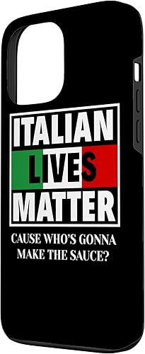 Miniatura 2 de Funda italiana divertida para iPhone 13 Pro Max Italian Lives Matter Cook