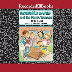 Horrible Harry and the Secret Treasure Audiolibro Por Suzy Kline arte de portada