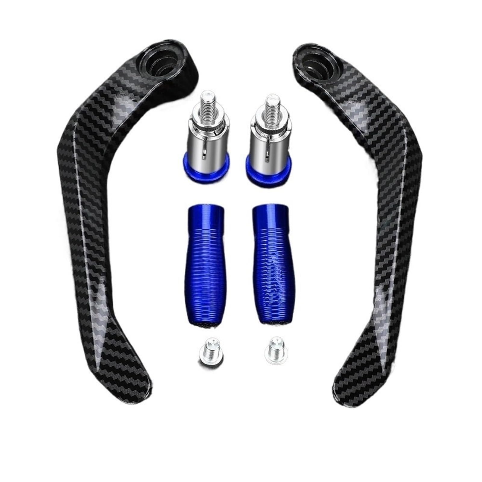 Plyhndrc Blue Motorcycle Handguards Clutch Lever Hand Guard Prot For Yzf R1 R6 R3 2006-2024 Clutch Levers Guard Protector Handguard(Blue)