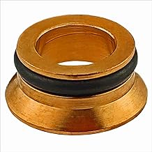 MegaHaustechnik 3/4 Inch Euro Cone Between Piece Insert Part Sleeve Fitting Made of Brass Tap Block Connection Radiator Floor Heating Circuit Connection Adapter Cones Flat Transition