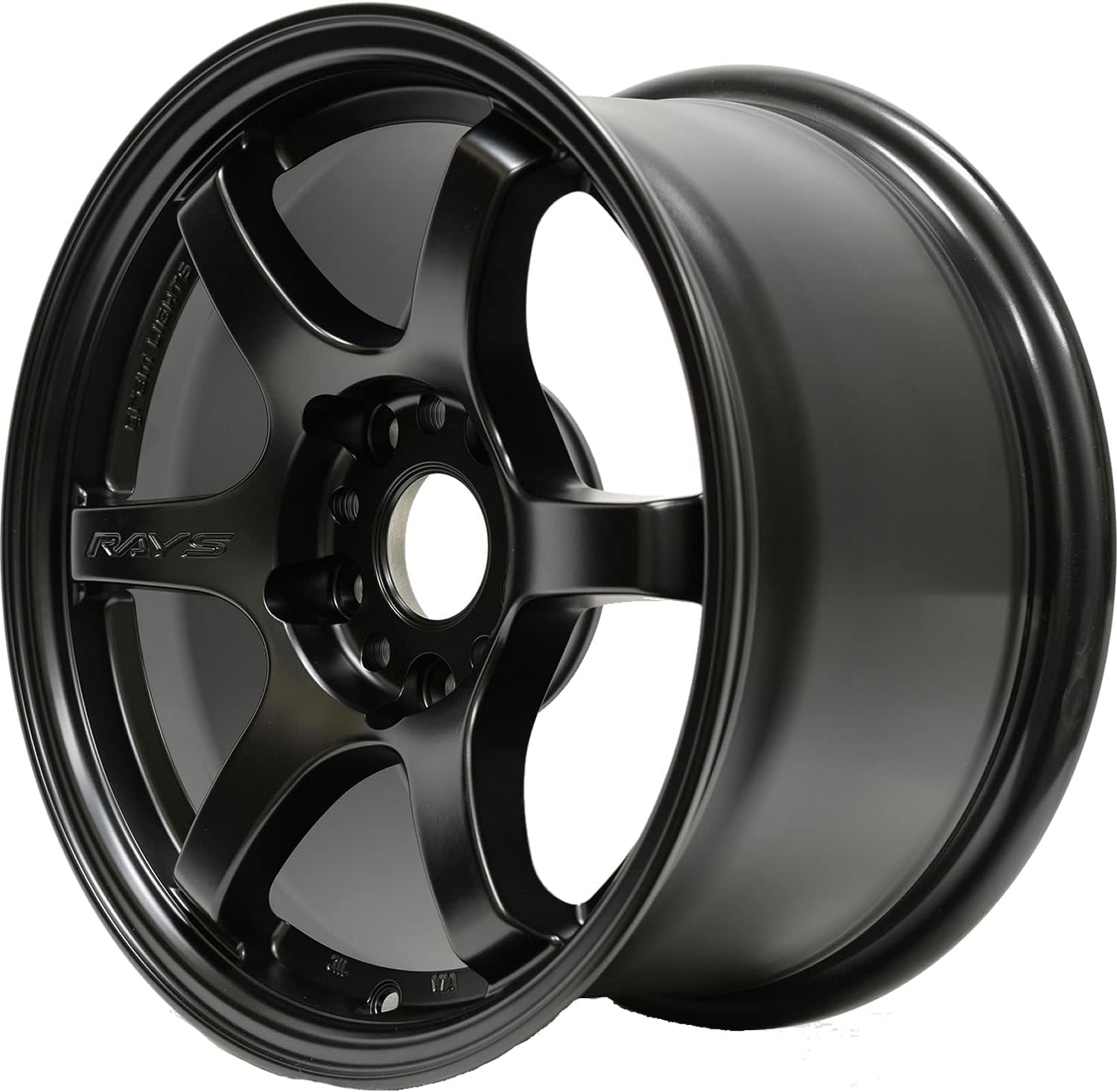 Gram Lights 57DR 18x9.5 +38 5x100 Semi Gloss Black Wheel