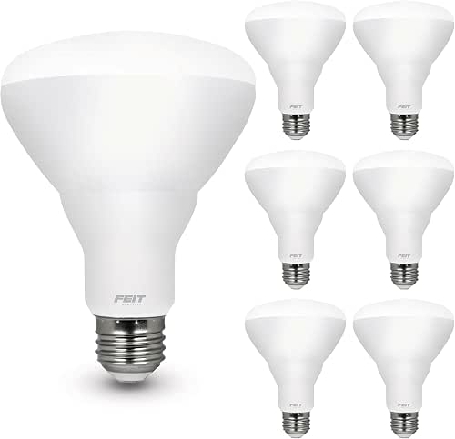 Feit Electric BR30 LED Light Bulbs, 100W Equivalent, Dimmable, E26