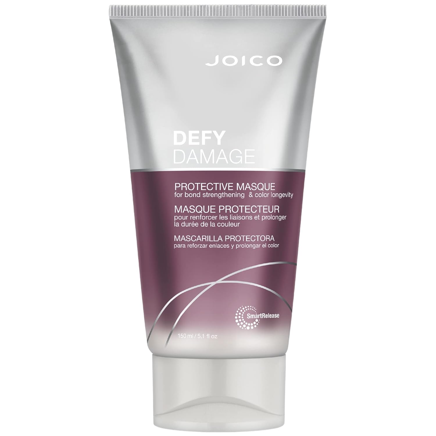 Joico Defy Damage Protective Masque | for Color-Treated Hair | Strengthen Bonds & Preserve Hair Color | with Moringa Seed Oil & Arginine