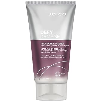 Joico Defy Damage Protective Masque | for Color-Treated Hair | Strengthen Bonds & Preserve Hair Color | with Moringa Seed Oil & Arginine