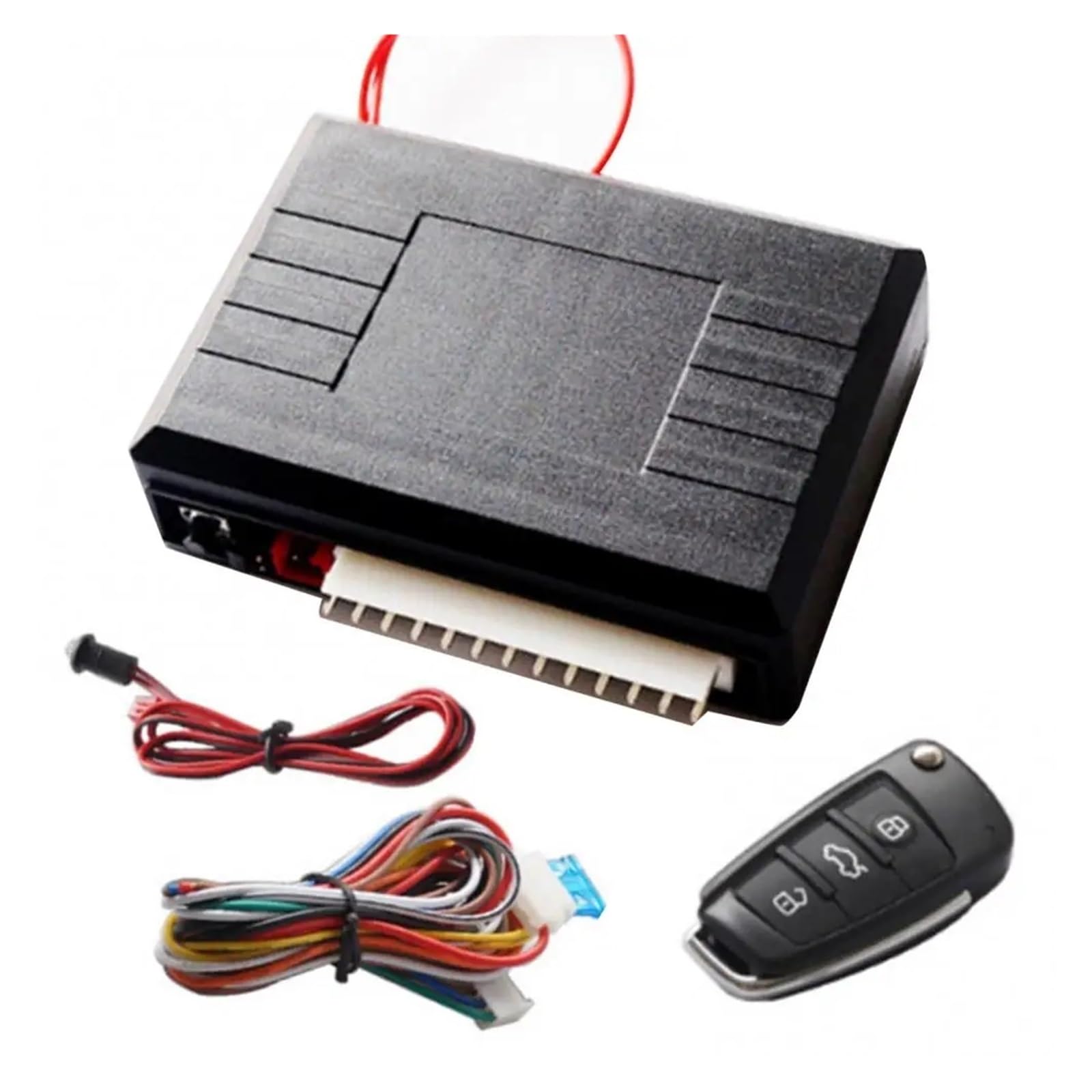 Sistema Alarma Antirrobo Coche Cerradura De Puerta Central Remota Inteligente del Sistema Entrada Sin Llave Coche Universal 12V