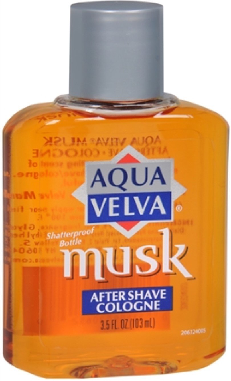 Aqua Velva Musk After Shave Cologne 3.50 oz (Pack of 12)