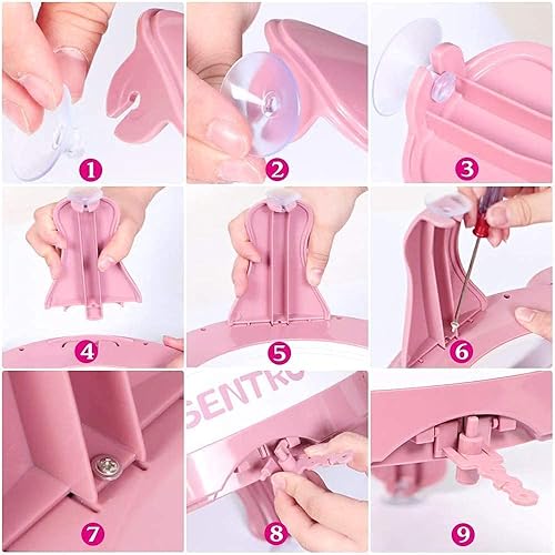 Miniatura 3 de Yohencin Máquina de tejer, telar de tejer inteligente, máquina giratoria de telar de doble tejido, máquina de telar de 40 agujas para tejer telar