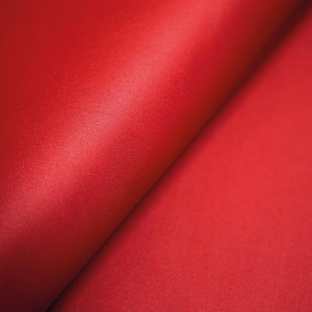 OLIVO.shop ROTOLO STYLE Tapis de cuisine sur mesure, tapis de cuisine antidérapant, tapis de cuisine pvc, 6 couleurs et différentes tailles. (50 x 400 cm, rouge)