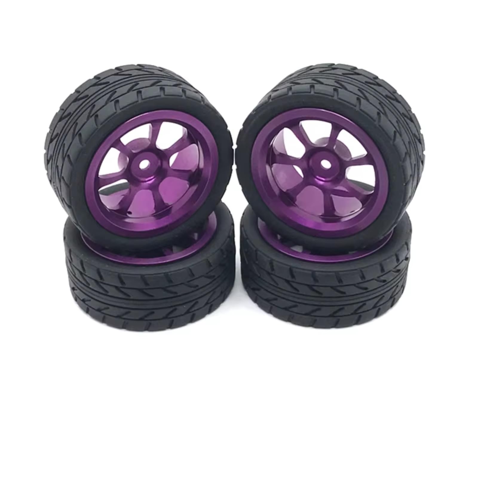 Compatible con WLtoys A949 A959 A969 A979 K929 144010 144001 144002 124016 RC Piezas De Actualización Coche Accesorios Ruedas Metal 65mm Neumáticos Coche RC